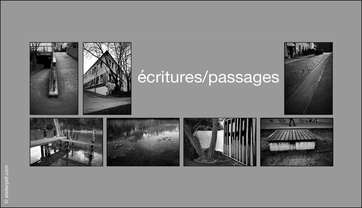écriture/passagess